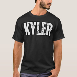 Camiseta Nome do Kyler Presente Aniversário de Férias de An