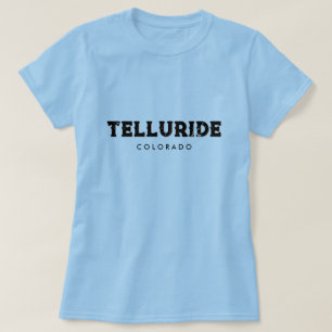 Camiseta Nome do Local da Cidade Personalizado