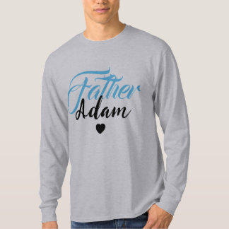 Camiseta Nome do Pai Moderno Personalizado - Especial