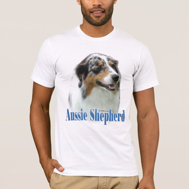 Camiseta Nome do Pastor Australiano (Frente)