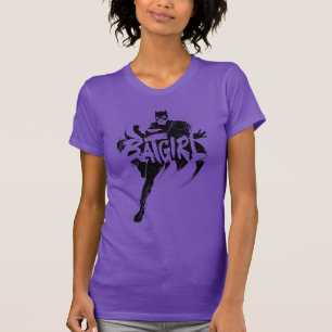 Camiseta Nome do Pincel de Tinta da Batgirl