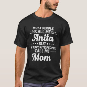 Camiseta Nome do presente ANITA Dia de as mães engraçado pe