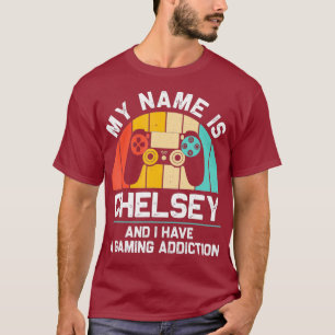 Camiseta Nome do presente do CHELSEY Geek de jogos personal