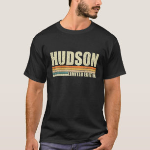 Camiseta Nome do Presente Hudson Personalizado - Imagem Ret