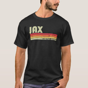 Camiseta Nome do presente JAX Furioso Personalizado Retro V