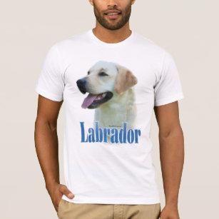 Camiseta Nome do Retriever do Labrador Amarelo