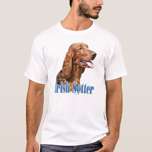 Camiseta Nome do Setter Irlandês (Frente)