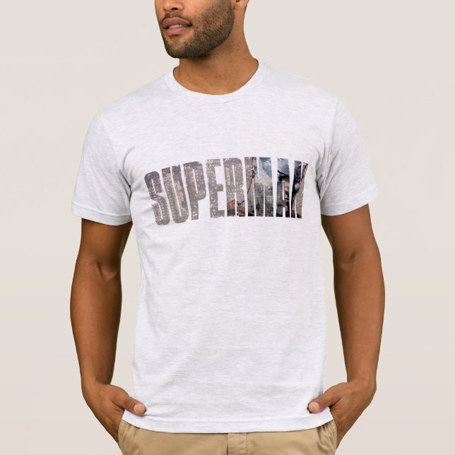 Camiseta Nome do Super-Homem (Frente)