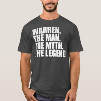 Camiseta Nome do Warren Nome do Warren Nome dado