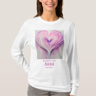 Camiseta Nome e data especiais personalizados
