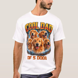 Camiseta Nome e Foto de Cachorro Personalizados Simples Mod