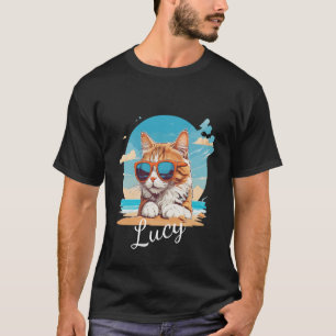 Camiseta Nome e Foto de Pet com Tipografia Moderna Simples