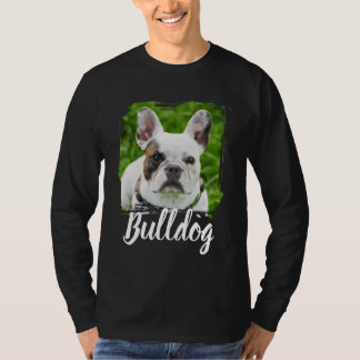 Camiseta Nome e Foto de Pet com Tipografia Moderna Simples