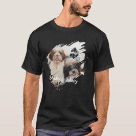 Camiseta Nome e Foto de Tipografia Moderna Simples e Legal