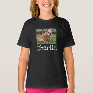 Camiseta Nome e Foto Personalizados do Pet