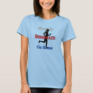 Camiseta Nome e número da maratonista grave