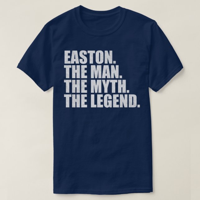 Camiseta Nome EastonEaston Nome próprio Easton (Frente do Design)