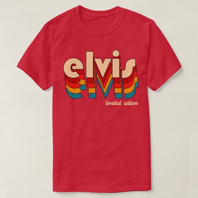 Camiseta Nome Elvis (Frente do Design)