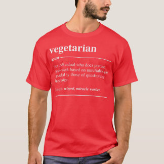 Camiseta Nome Engraçado de Definição Vegetal