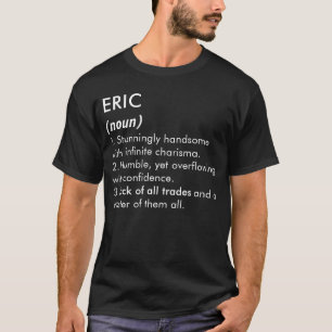 Camiseta Nome Eric, Nome editável, Nome personalizado
