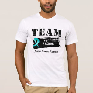 Camiseta Nome feito sob encomenda da equipe - câncer de