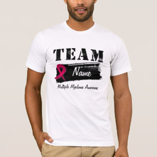 Camiseta Nome feito sob encomenda da equipe - mieloma