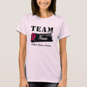 Camiseta Nome feito sob encomenda da equipe - mieloma