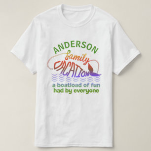 Camiseta Nome feito sob encomenda engraçado das férias em