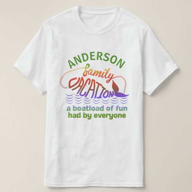 Camiseta Nome feito sob encomenda engraçado das férias em (Frente do Design)