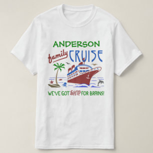 Camiseta Nome feito sob encomenda engraçado do navio das