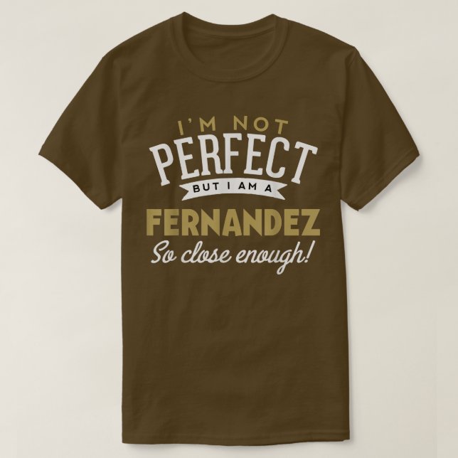 Camiseta Nome Fernandez (Frente do Design)