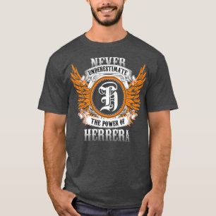 Camiseta Nome Herrera Shirt Nunca Subestime A Potência O