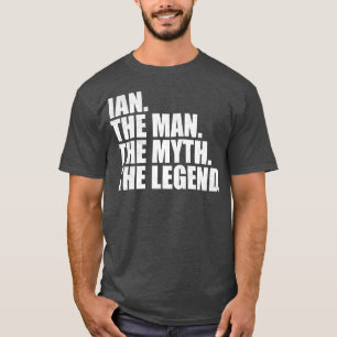 Camiseta Nome Ian Nome Ian nome fornecido