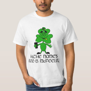 Camiseta Nome irlandês engraçado