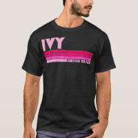 Nome IVY Retro Vintage Personalizado 80s 90s Nasci