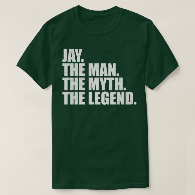 Camiseta Nome Jay Jay Jay nome dado (Frente do Design)