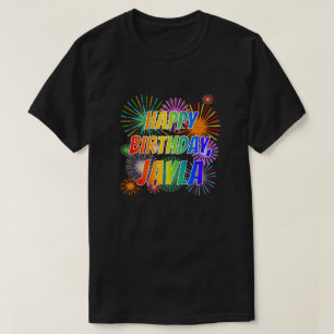 Camiseta Nome "JAYLA", Diversão "FELIZ ANIVERSÁRIO"