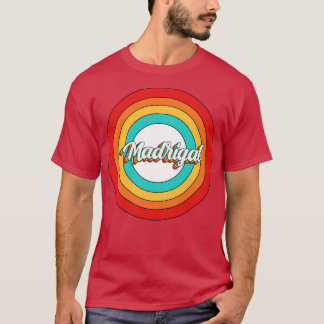 Camiseta Nome Madrigal Shirt Vintage Circle
