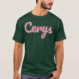 Camiseta Nome Manuscrito de Cerys