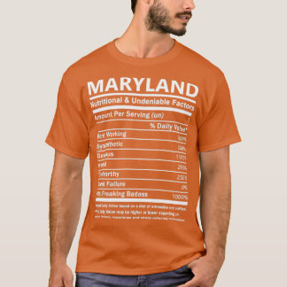 Camiseta Nome Maryland Nutricional e Inegável