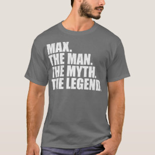 Camiseta Nome MaxMax Nome Nome máximo nome fornecido