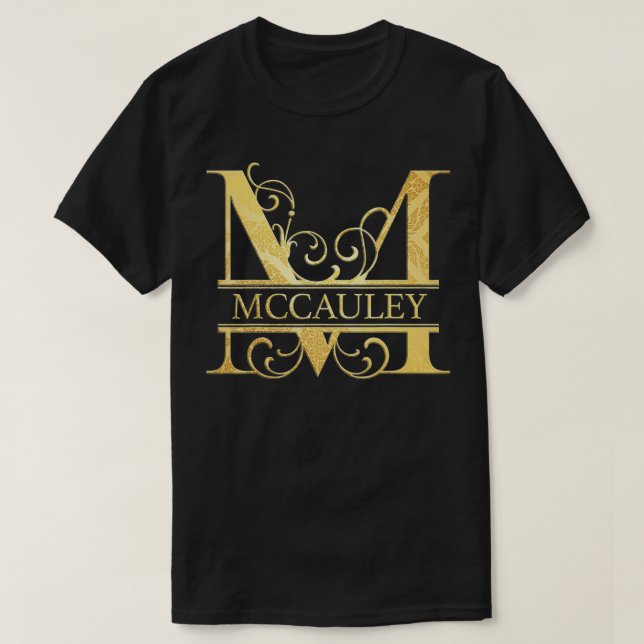 Camiseta Nome Mccauley  (Frente do Design)