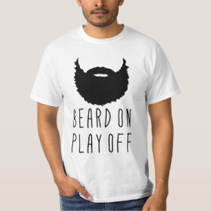 Camiseta Nome Número Impressão de trás, Teia da Barba de Ho