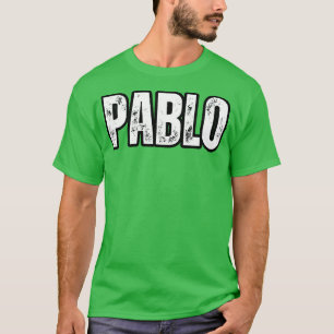 Camiseta Nome Pablo Dotado Aniversário de Férias de Anivers