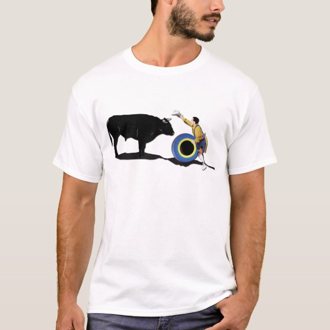 Camiseta NOME: Palhaço e Bull-Nenhum-Texto (Frente)