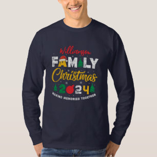 Camiseta Nome Personalizado Ano Correspondente à Reunião de