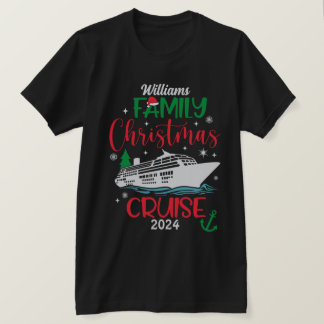 Camiseta Nome Personalizado Ano Cruzamento da Família Natal
