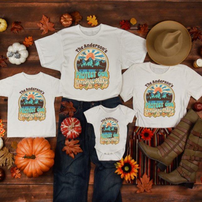 Camiseta Nome personalizado correspondente do grupo Proteja (Criador carregado)