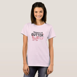 Camiseta Nome personalizado da borboleta T-Shirt