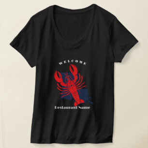 Camiseta Nome personalizado de Louisiana Red Crayfish